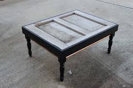 Check out our door coffee table selection for the very best in unique or custom, handmade pieces from our coffee & end tables shops. Diy Coffee Table Of Old Exterior Door Shelterness