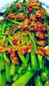 Stir Fried Kangkong In Garlic Oyster Sauce Food Culture Cuisine Stir Fry
