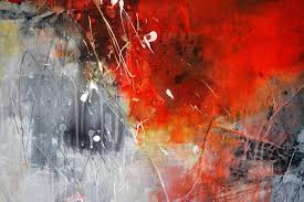 Extra Large Abstract Painting Original Handpainted Xl Red Etsy Abstract Painting Painting Abstract
