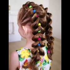 Harika Sac Modeli Kiz Annesi Oldugum Icin Mi Bu Kadar Sac Modellerine Merakim Lizas Braids Girl Hair Dos Hair Styles Baby Girl Hair