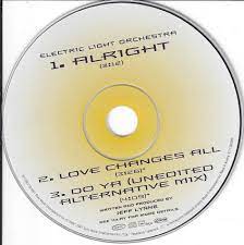 Electric Light Orchestra Alright CD
