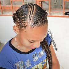 Simply part your hair in the middle, weave your hair into two dutch braids directly back on either side, and pin the ends in place. Afrikhair Braids Marcamosestilo Trenzas Trenzasmedellin Braiding Cornrows Bananabraid Two Braid Hairstyles African Braids Hairstyles Braided Hairstyles