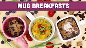 Once the cake is microwaved, drizzle some honey and sprinkle more cinnamon, if. Microwave Mug Breakfasts Healthy Back To School Ideas Mind Over Munch Youtube