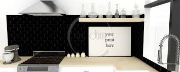 Kitchen Mockup Photography Stock Commercial Use Kitchen Scene Photo Frames Empty Frame Model Mockup Stock Photography Frame