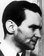 Melvin Purvis, head of the Chicago division of the FBI in center of photo  at Little Bohemia Lodge in Manitowish Waters, WI