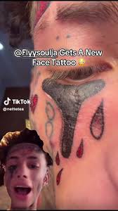 Face Tattoo Mixed Drinks