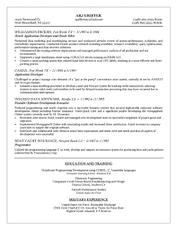 oracle resume samples resume format