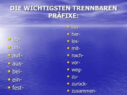 Verben von a bis z findet ihr hier übersichtlich dargestellt. Trennbare Und Untrennbare Verben Deutsch Coach Com