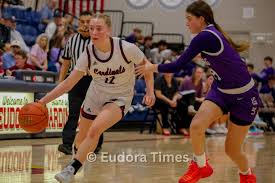 The Cardinals girls basketball team...