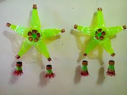 Diy 24 Christmas Lantern Parol Made Of Recycled Plastic Bottle Youtube Recycled Christmas Decorations Christmas Lanterns Plastic Bottle Crafts Recycled