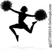 Cheerleader Silhouette Clip Art Royalty Free Gograph Here you can explore hq cheerleader silhouette transparent illustrations, icons and clipart with filter setting like size, type, color etc. cheerleader silhouette clip art