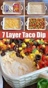 7 Layer Taco Dip Recipe Dip Recipes Easy Easy Appetizer Recipes Quick And Easy Appetizers