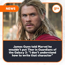 I don't want to do a movie with Thor"