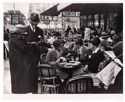Le Dome Cafe Montparnasse Paris 1928 Bnwfsn Andre Kertesz Paris Cafe Vintage Paris