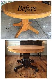 And all points in between. Generalfinishes Lamp Black Milk Paint As A Wash On The Base Arm R Seal Top Was Sanded 2 C Black Painted Furniture Furniture Makeover Refinishing Furniture