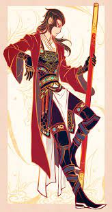 孫悟空 画给微99的衣服 illustration by 大猫鸮 pixiv 2020 ファンタジーのキャラクターデザイン 孫悟空 西遊記 孫悟空