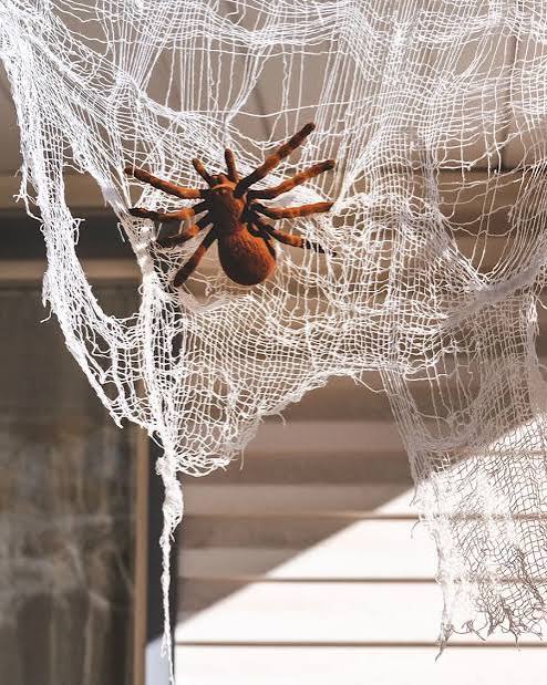 DIY: Turn gauze into spiderwebs - The House That Lars Built