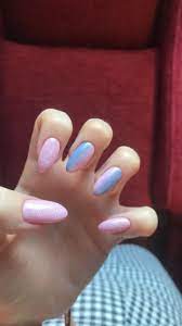Bts Inspired Nails Trendy Nails Ombre Acrylic Nails Pretty Nails
