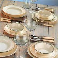 kutahya porselen san marco krem yesil eskitme 6 kisilik 24 parca yemek takimi yemek takimi yemek takimlari yemek