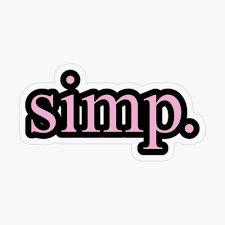 Simp Transparent Sticker By Sweetlog In 2020 Transparent Stickers Edgy Wallpaper Black Aesthetic Wallpaper