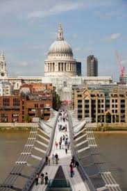 The millennium bridge is a steel suspension footbridge over the river thames between bankside and the the official title of the bridge is the london millennium footbridge but it was nicknamed the. Millennium Bridge Wobble Explained Nature News