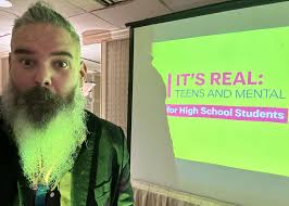 AFSP NJ chapter board members Wendy Sefcik and Matt Chrystal attended the  NJ School Counselors Association Fall conference last week. #AFSPNJ was a  proud sponsor of the event. A lot of honest