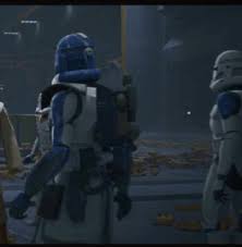 CLONES DESERVE HAPPINESS — Jesse with Arc Trooper armor is a work of art.  Of...