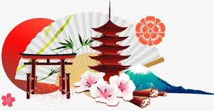 Japanese Culture Fan Japan Houses Building Flowers Flowers Japanese Vector Culture Vector Japanese Background Japanese Landscape Abstract Nature