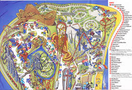 Cedar Point 2012 Park Map