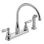 Delta chrome kitchen faucets