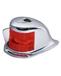 Bow Light With Flagpole Chrome Plating Navigation Lights Light Colors