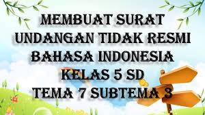 Demikian surat undangan ini kami sampaikan, mengingat kegiatan tersebut maka dimohon kehadirannya tepat pada waktunya. Prescottmonstercross Contoh Undangan Tidak Resmi Pentas Seni Cute766