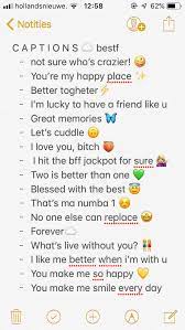 Having great friends to share your life with is a gift like no other, and having a best friend is one of life's most precious gifts. Captions Bestfriend Quotes Insta Bestfriendpictures Bestfriend Captions Pics Quot Instagram Bio Quotes Instagram Quotes Instagram Captions For Friends