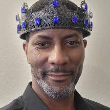 Black Gothic King Crown: Handmade Medieval Renaissance Headpiece