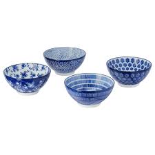 Entusiasm Bowl Patterned Blue 4 12 Cm Ikea Bowl Blue Bowl Ikea Dinnerware