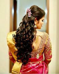 Pin By Rahameth Jaan On ɧair Sŧყٳɛ Indian Bridal Hairstyles Bridal Hairstyle Indian Wedding Hair Styles