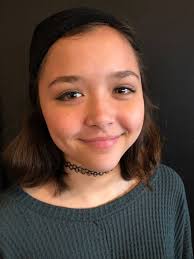 Hailey Shirtz is part of the "Elf Jr." ensemble. She's a 15 year old  student at DH Conley High School. This is her first show at Magnolia Arts  Center, but she's been