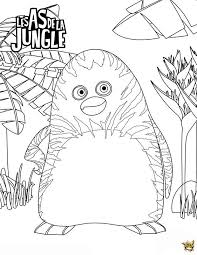 Maurice Le Manchot Tigre Est Un Coloriage Des As De La Jungle Coloriage Coloriage Minecraft Coloriage Dessin Anime