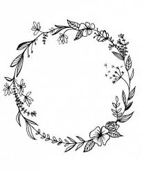 47 Trendy Flowers Wreath Drawing Tattoo Floral Wreath Drawing Wreath Drawing Flower Tattoo Designs