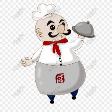 Sosok kartun penambang di pekerjaan vektor clip art domain. Kartun Koki Lemak Botak Lucu Png Grafik Gambar Unduh Gratis Lovepik