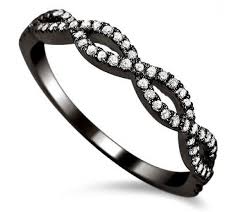Ideal Black Band Wedding Rings For Women More Design Http Articleall Com Black Wedding Ban Black Wedding Rings Wedding Rings For Women Black Engagement Ring