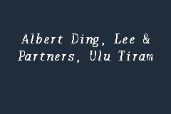 Freelance translator and tutor, (3 months) tutor, akrab tuition centre, (2 months) honors and awards. Albert Ding Lee Partners Ulu Tiram Legal Firm In Ulu Tiram