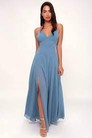 Lovely Still Slate Blue Sleeveless Maxi Dress Sleeveless Maxi Dress Maxi Dress Blue Slate Blue Dresses