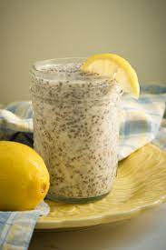 Use 1 / 2 packed cup (38 g/ 1.3 oz) flax meal or about 3 / 4 cup (75 g/ 2.7 oz) almond flour. Keto Easy Lemon Chia Pudding Recipe Simply So Healthy