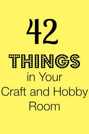 There are a lot of supplies on that list…38 to be exact. 42 Things In Your Craft And Hobby Room Toot Sweet 4 Two