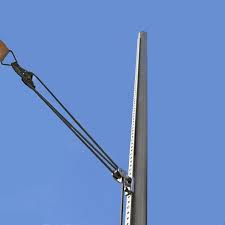 Sonnensegel Mast O60 3mm 3mm Wandung Individuell Hohenverstellbar Inkl Echtem 3 Fach Flaschenzug Sonnensegel Flaschenzug Sonnensegel Terrasse