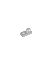 The gray undertones give it more sophisticated look (so you avoid the baby blue look). Lego Light Bluish Gray Hinge Plate 1 X 2 Locking With 1 Finger On Top 30383