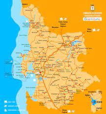 Oristano hotels map is available on the target page linked above. Provincia Di Oristano Mappa
