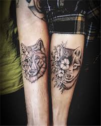 The design might be simple but it speaks volumes about the deep and passionate love that you share with your partner. Couple Matching Tattoo Designs To Express Your Love Cute Hostess For Modern Women