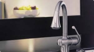 There is a quick release plastic piece, just pull down on the yellow part on the connector under the sink. Grohe Ladylux
